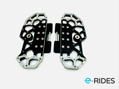 E Rides Wolverine Honeycomb Pedals With Grey Lifts